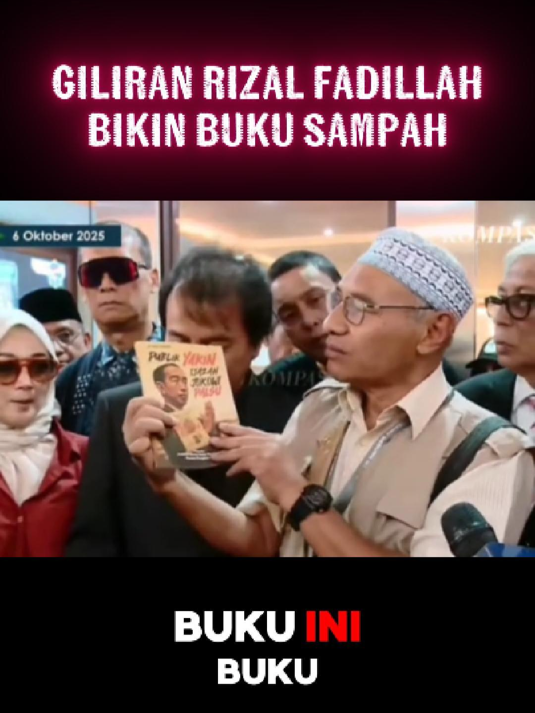 Giliran Rizal Fadillah Bikin Buku Sampah!