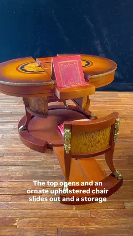 Metamorphic table by the iconic Ferd Sobol in 1:12 scale inspired by one built during the Napolianic era. #swoon 