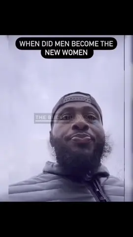 He’s saying Men are no longer acting like Men these days and wonder why women don’t give them respect Thoughts  #No3Q