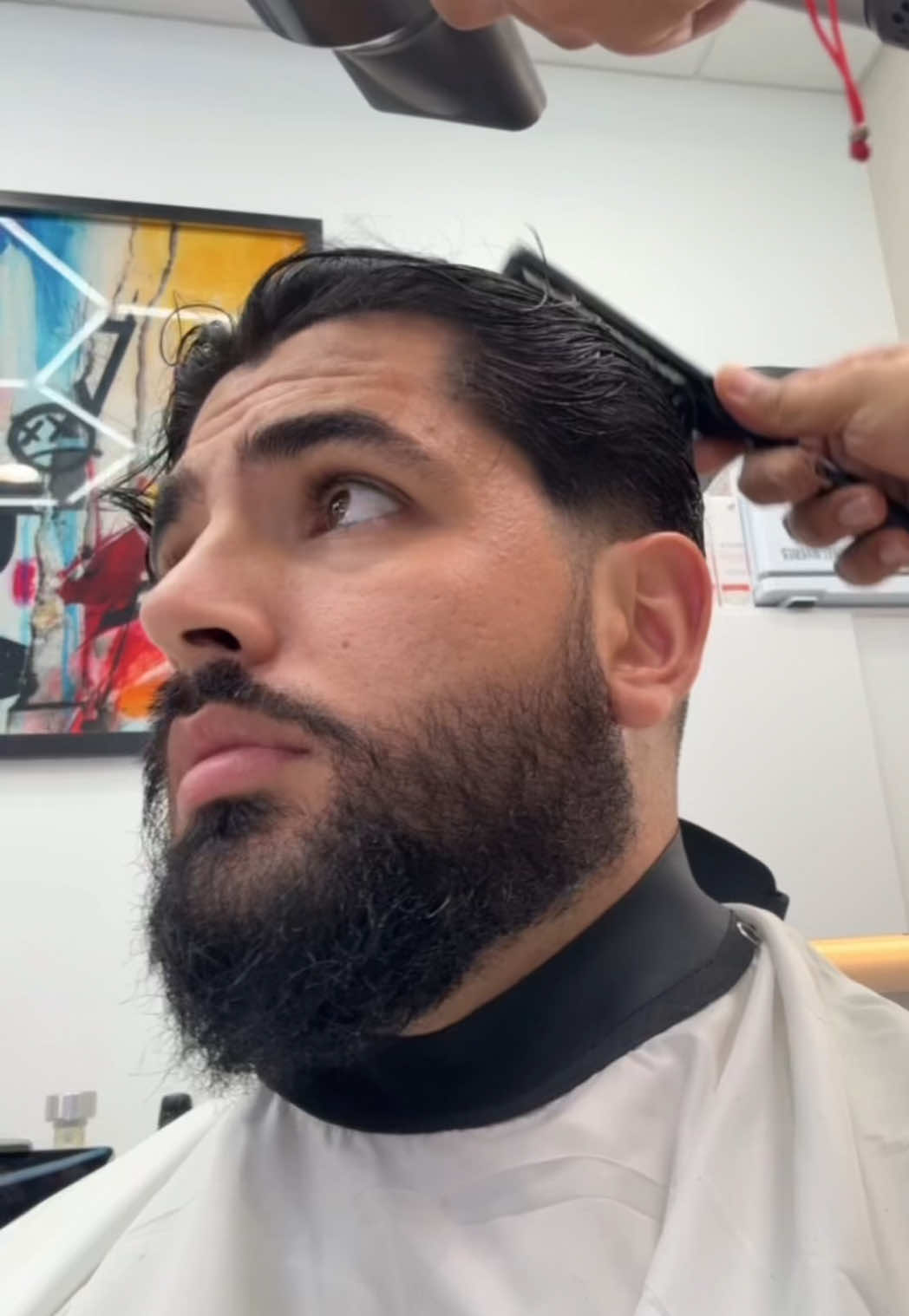 Goonza costa fade + peinado clásico  #menshaircut #menshairstyle #haircut #hairtutorial 