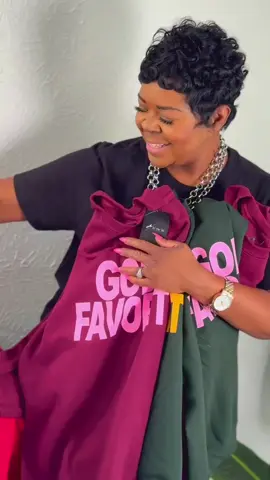 Shop @TOO CHIC TEES Gods Favorite Crewneck