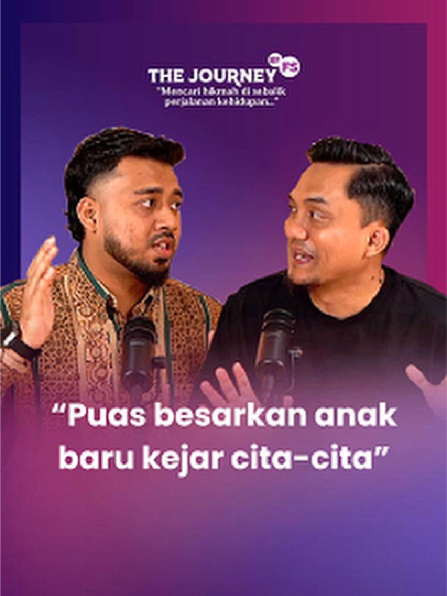 Pilih nak besarkan anak dulu, baru fikir kerja. -- 💡The Journey by FS | Mencari Hikmah Di Sebalik Perjalanan Kehidupan 🎙️Host: @fhaissalim 📽️Guest: @babaglowup 📍Studio: @zairisstudio #podcast #journeybyfs #fhaissalim #journey #life