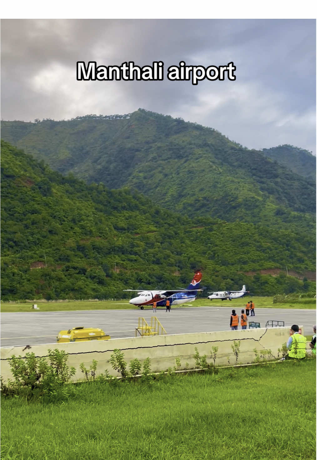 Manthali airport Ramechhap 🇳🇵 #manthali #airport #nepal #tiktok #foryoupage #fyp #trending 
