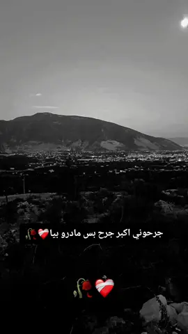 جرحوني اكبر جرح بس مادرو بيا ❤️‍🩹🥀