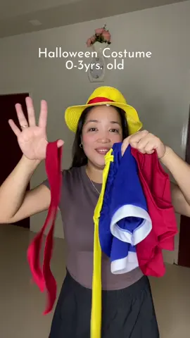 Monkey D Luffy Costume perfect ngayong halloween#costume #halloweencostume #costumeforkids 