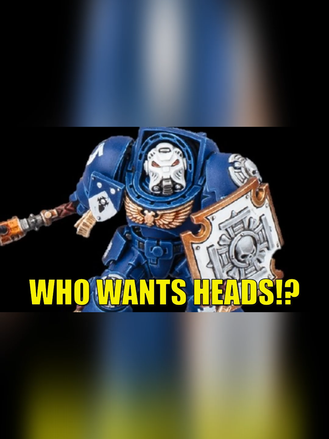 Warhammer 40k Meme Dub: Iron Hands Captain Caanok Var Is Shown The New Space Marine Heads #meme #gaming #comicdub #voiceacting #memes #warhammer40k #warhammer #spacemarines #ironhands