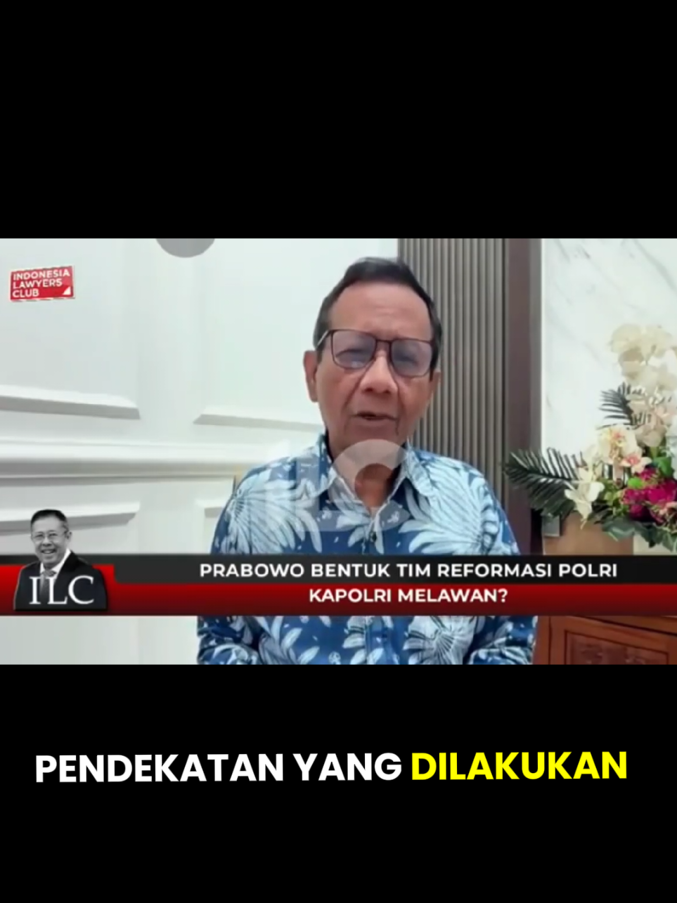 catatan ptof mahfud untuk polri. #mahfud #kepolisian 