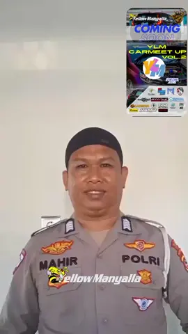 makasih ucapan nya🙏🏻 Komandan andalan ku @mahir.daeng.rani33   🤗🫡 jangan lupa teman teman datang dan ramaikan acara #yellowmanyalla🐝 