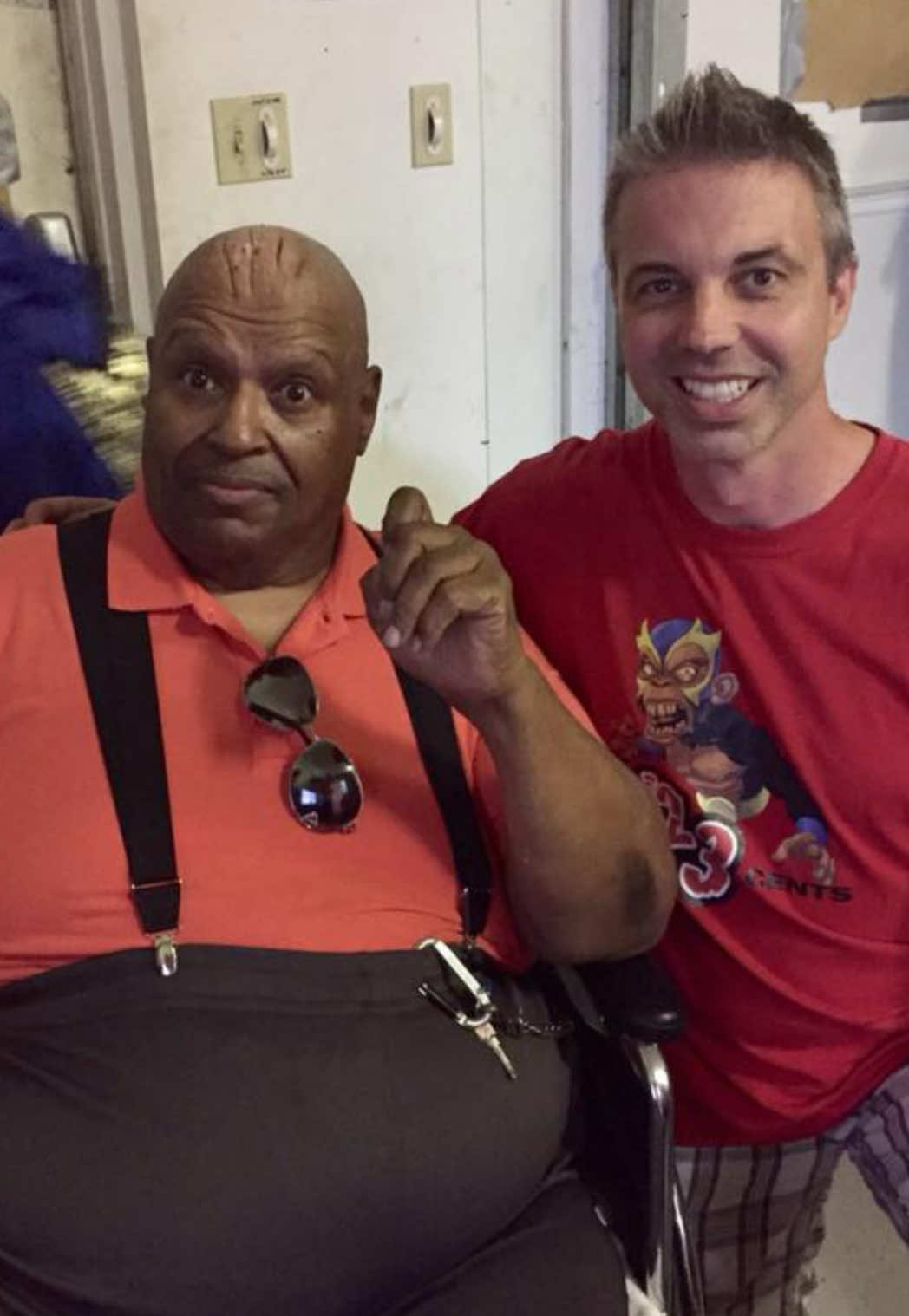 I’m revisiting the scariness of Abdullah the Butcher and balancing it with the time I met him backstage at an @SICW Wrestling show in 2017.  #WWE #wrestling #wrestletok #wrestlingtiktok #scary 