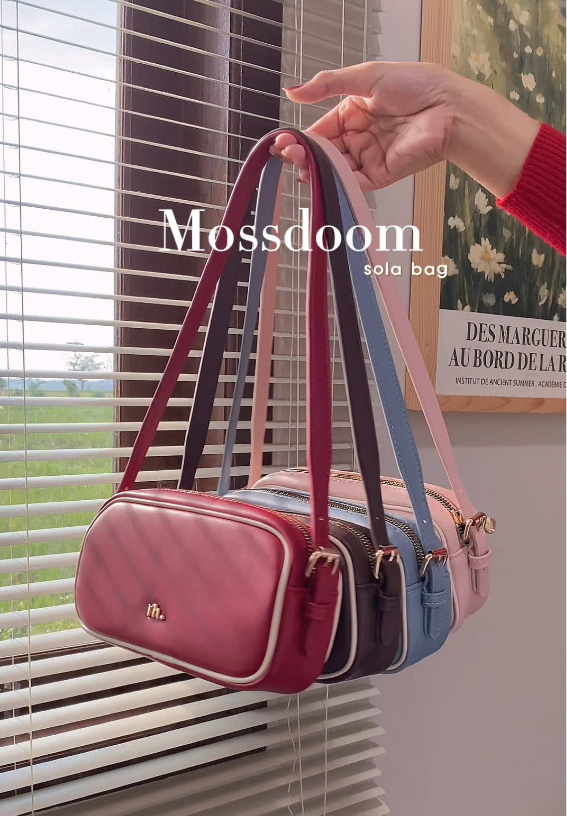 mossdoom new collection “sola bag” warnanya lucu-lucu 🤏🏻💌  #mossdoomnewarrival #mossdoomsolabag #mossdoombag #tasmossdoom #mossdoomindonesia  @MOSSDOOM 