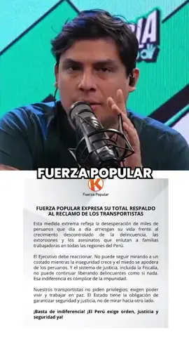 ¿Fuerza Popular quiere que Dina Boluarte siga en el poder?