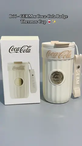 Stay cool or warm in style! 🥤 The GERM x Coca-Cola Hot & Cold Thermos Cup keeps your drinks fresh, leak-proof, and ready anywhere. Perfect for collectors & Coca-Cola lovers!  @GERM Factory #giftideas #birthdaygift #weddinggift #germwaterbottle #cocacolacobranded 