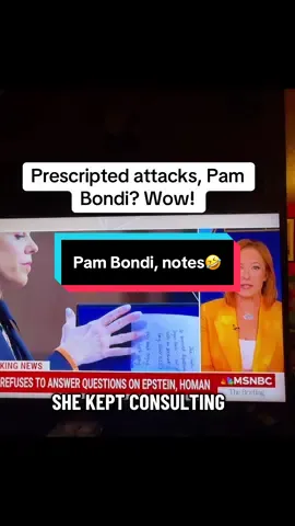 #pambondi can she think on her feet like #trump 