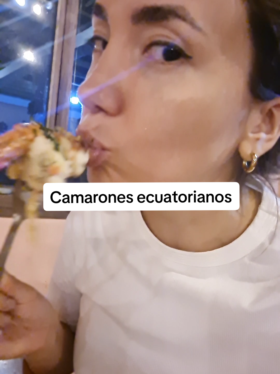Una opción de comida saludable y a buen precio cuando estoy fuera de casa y no puedo cocinar #camarones 