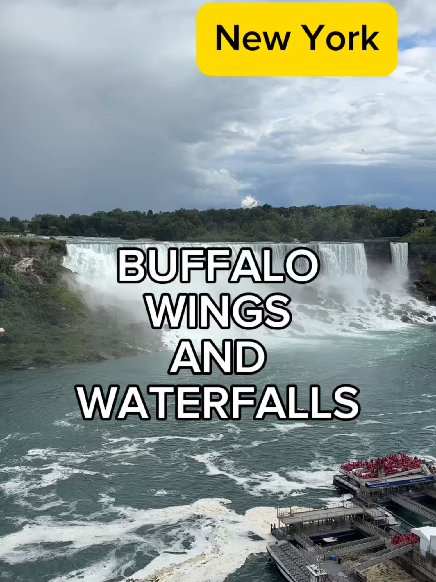 While in between house sits, I spent the night car camping in the woods and ended up at Niagara Falls!  From gym showers to Buffalo wings to crossing the border for a dollar - this day had it all!  Sometimes the best adventures are the unplanned ones.  Which side of the falls do you think has the better view??? #solotravel #carcamping #travelvlog #adventure #ny