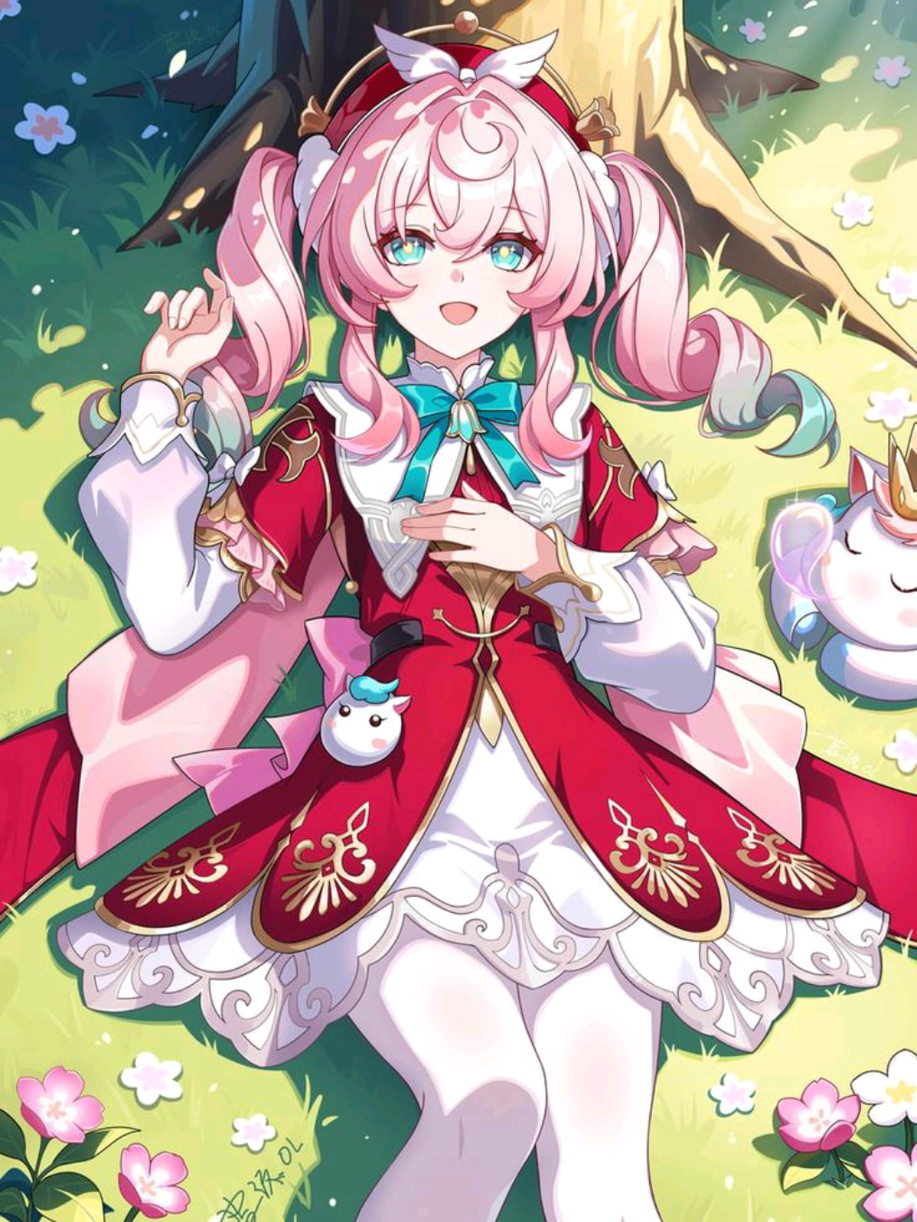 Gumpalan pink🥰 #hyacine #hsr #amphoreus #HonkaiStarRail #fyp 