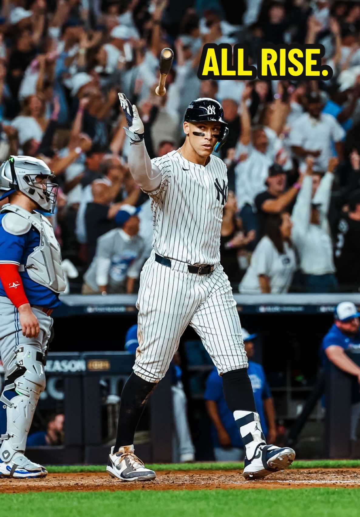 All Rise 😤😤 #yankees #MLB #alds #aaronjudge #homerun 