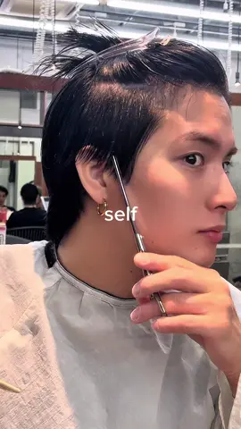 セルフメンテナンス #メンズ韓国ヘア #セルフカット  #セルフスタイリング #セルフセット #メンズカット 