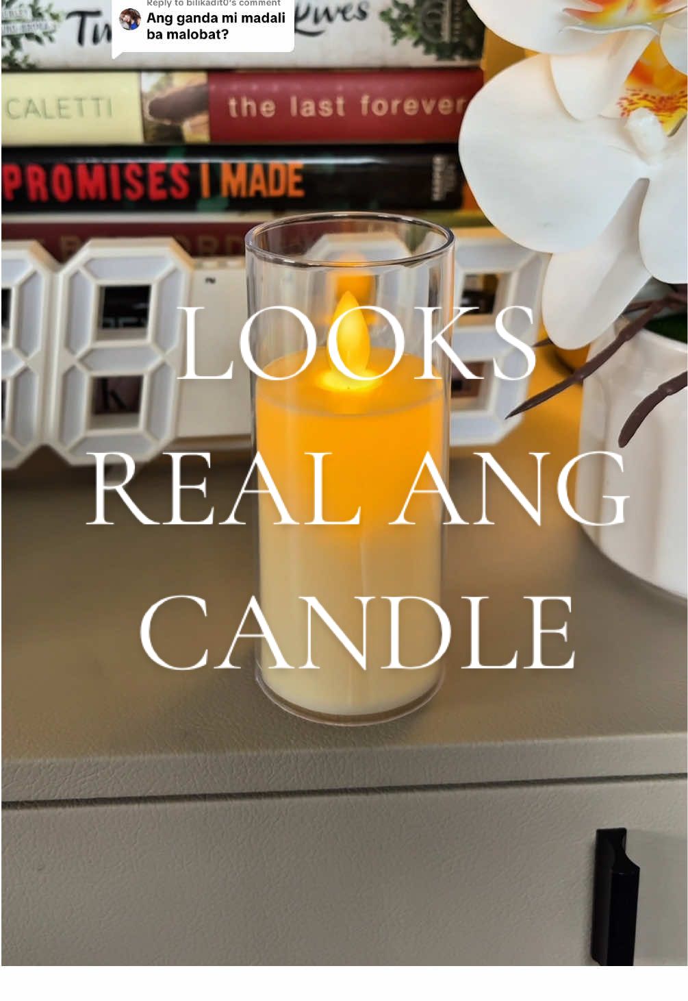 Replying to @bilikadit0 mukhang totoo ang candle na to #candle 
