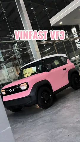 Vinfast VF3 màu HỒNG PHẤN siêu dễ thương, nhỏ gọn, cá tính… #vf3 #vinfast #vinfastansuong #vinfastvf3 #xuhuong 