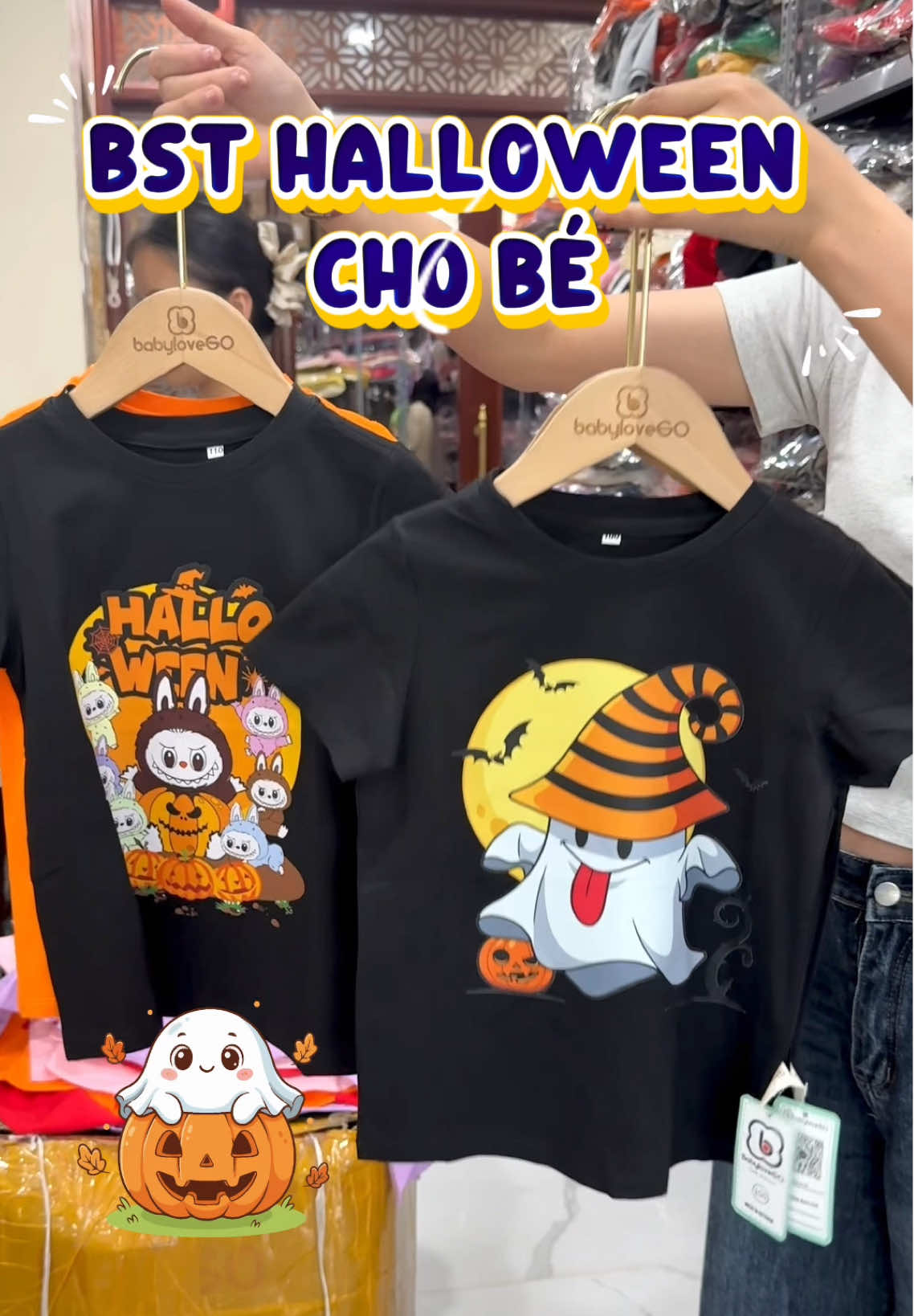 Mùa Halloween gần đến rồi, ba mẹ đã mua áo cho con chưa #babylovego #aothuntreem #thoitrangchobe #halloween 