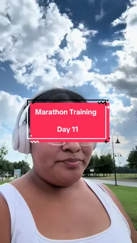 Day 11. Today was so hard. I have no words.  Follow me as I train for a Marathon as a Plus Size runner using the @Nike running app. #slowrunner #fyp #Running #marathontraining #runningclub