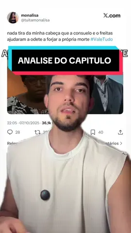 Consuelo e Freitas estão escondendo algo, isso é nítido. Resta saber se é algo relevante ou não. Mas e aí, quem é o culpado pelo fim de Odete Roitman? #Novelas #tv #valetudo  O fim de Marco Aurélio em Vale tudo | Odete e Marco Aurélio | Heleninha Roitman descobre que irmão tá vivo | Solange Duprat e Afonso | Maria de Fátima e Odete | Odete acaba com Ana Clara | Leonardo filho da Odete | o que aconteceu com o filho de Odete | Celina e Odete | Afonso e Odete | Odete é desmascarada | final de Vale Tudo | Culpados em Vale tudo | Odete está viva? | Freitas e Consuelo em vale tudo 