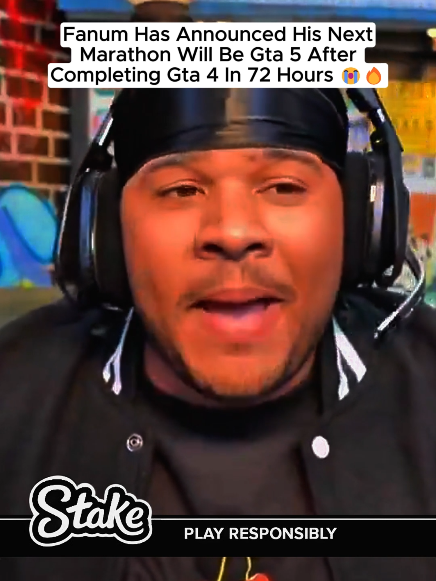 Fanum Has Announced His Next Marathon Will Be Gta 5 After Completing Gta 4 In 72 Hours 😭🔥#fanum #fyp #viral