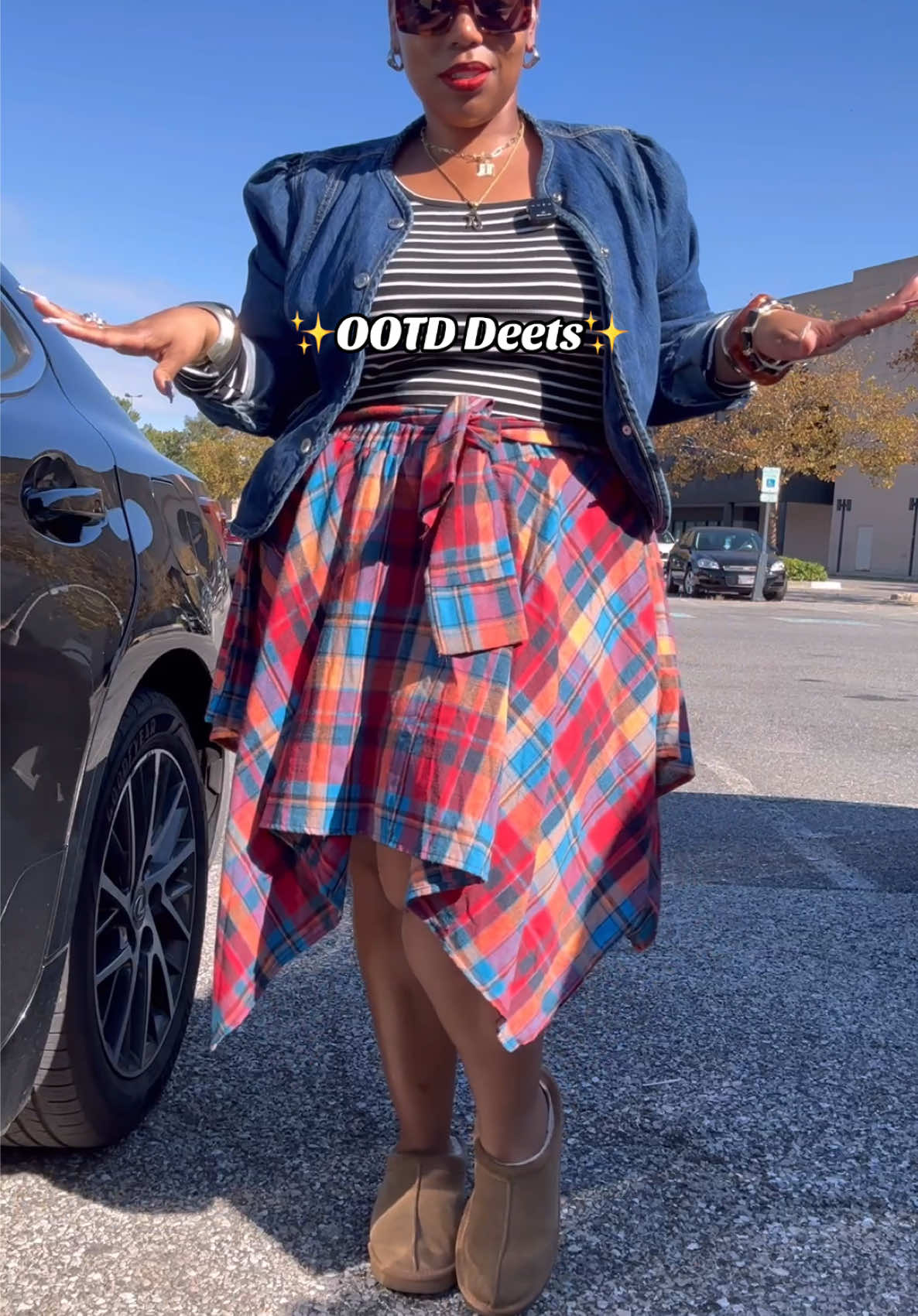 Mixing Prints & Layering #vondunkthat #plussizefashionblogger #skirtoutfits #layeringoutfits #TikTokShopFashion 