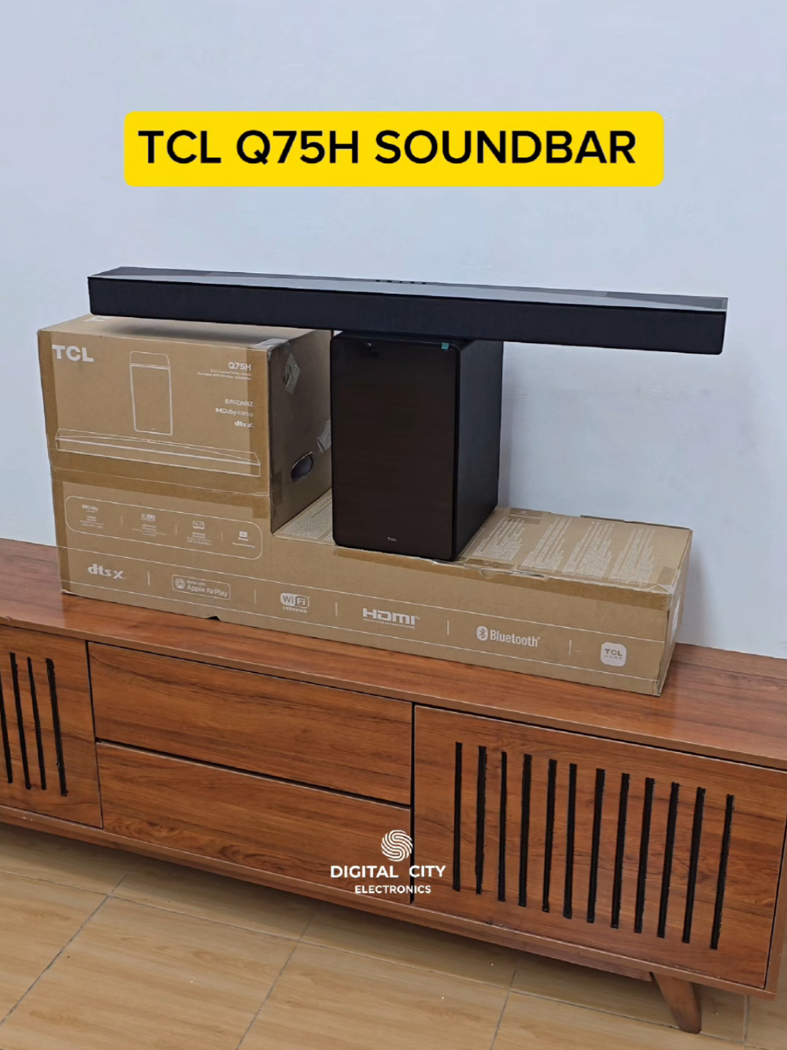 TCL Q75H SOUNDBAR  620 Watts  5.1.2 Ch  40,000  #tclq75h  #tclq75hsoundbar #tclsoundbars #electronics 
