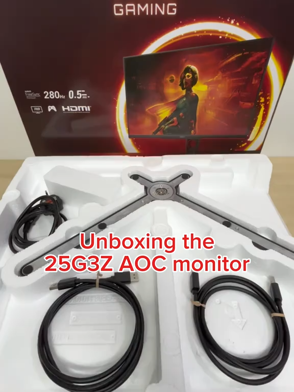 Monitor gamer Destiny 25g3zm 25 240hz cinza Aoc Link nos comentario #gamer #pcgames #jogoscompetitivos #jogos