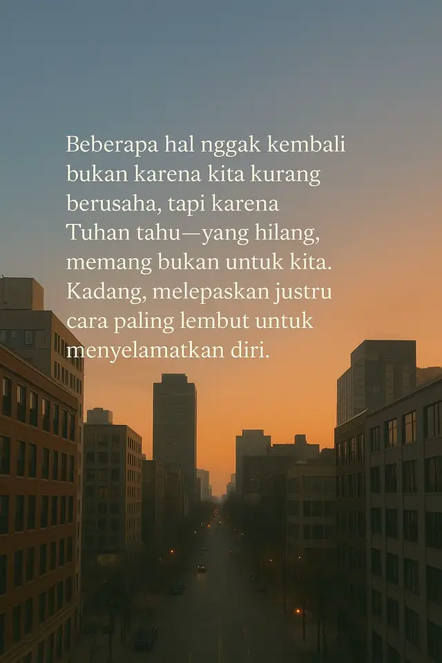 Tenang saja, yang kamu jalani hari ini juga bagian dari rencana indah Tuhan #HealingJourney #selfreminder 