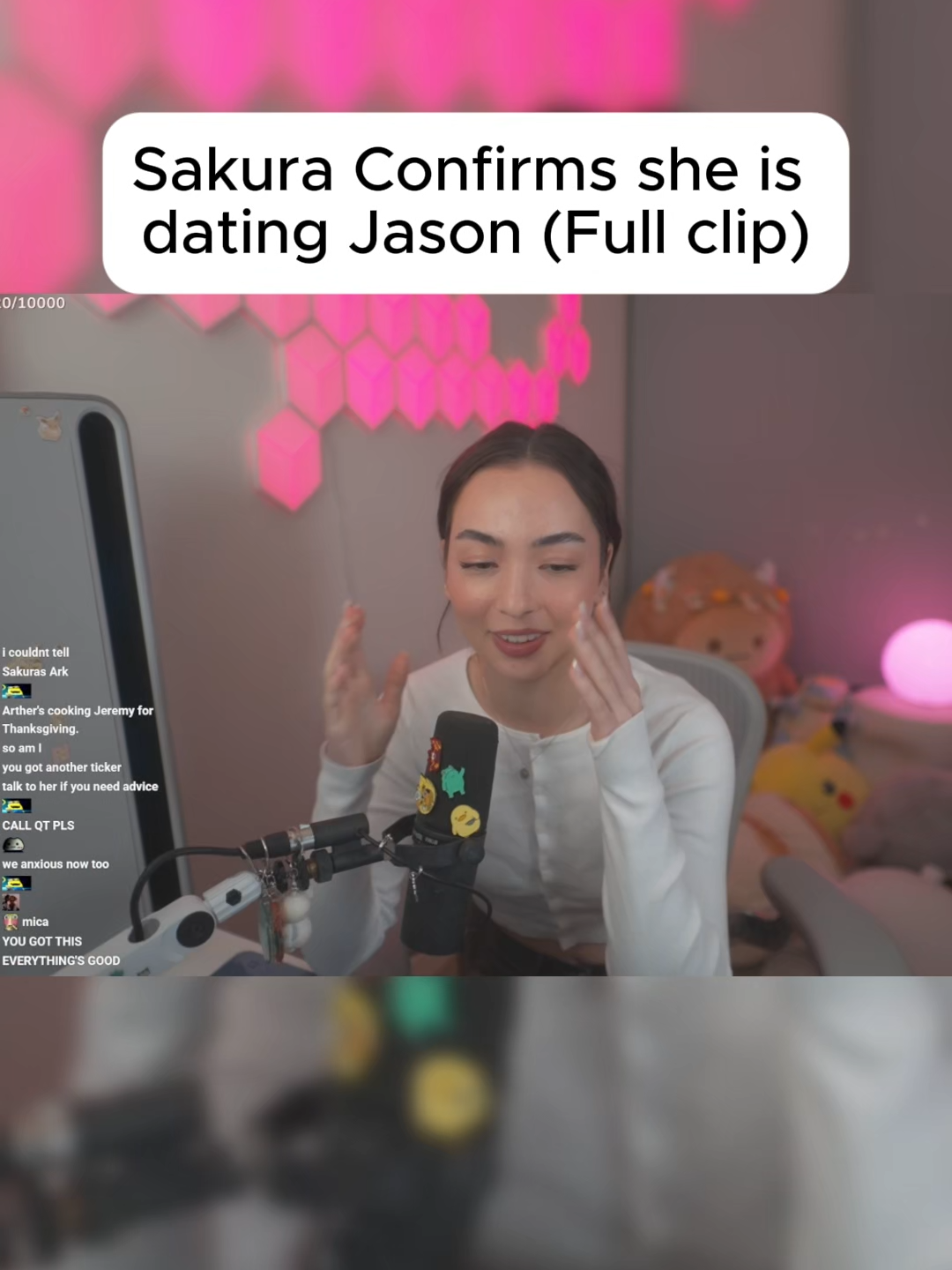 Sakura Confirms she is dating Jason (Full clip)#fyp #jasontheween #sakura #jakura