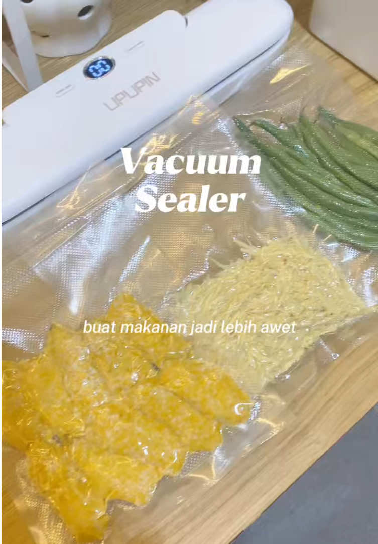 Makanan jadi lebih awet kalau sudah pakai alat ini✨ #vacuum #vacuumseal #vacuumsealer #upupin #seal 