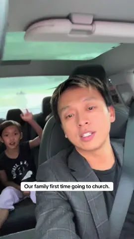 We went to church for the very first time as a family! #Vlog #fyp #foryoupage #nailtech #god 