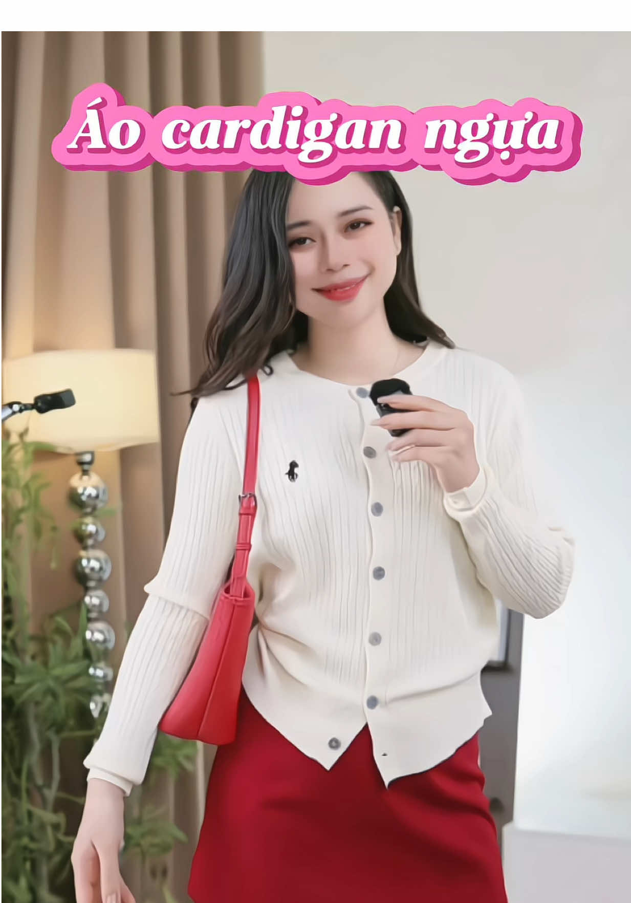 Áo này màu nào cũng xinh luôn ý#outfitdep #aocardigan 