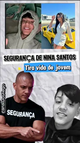 Caso Matheus Gabriel | nina santos pronunciamento | polemica segurança da nina santos | matheus gabriel luto #ninasantos #matheusgabriel #canaldodiego 