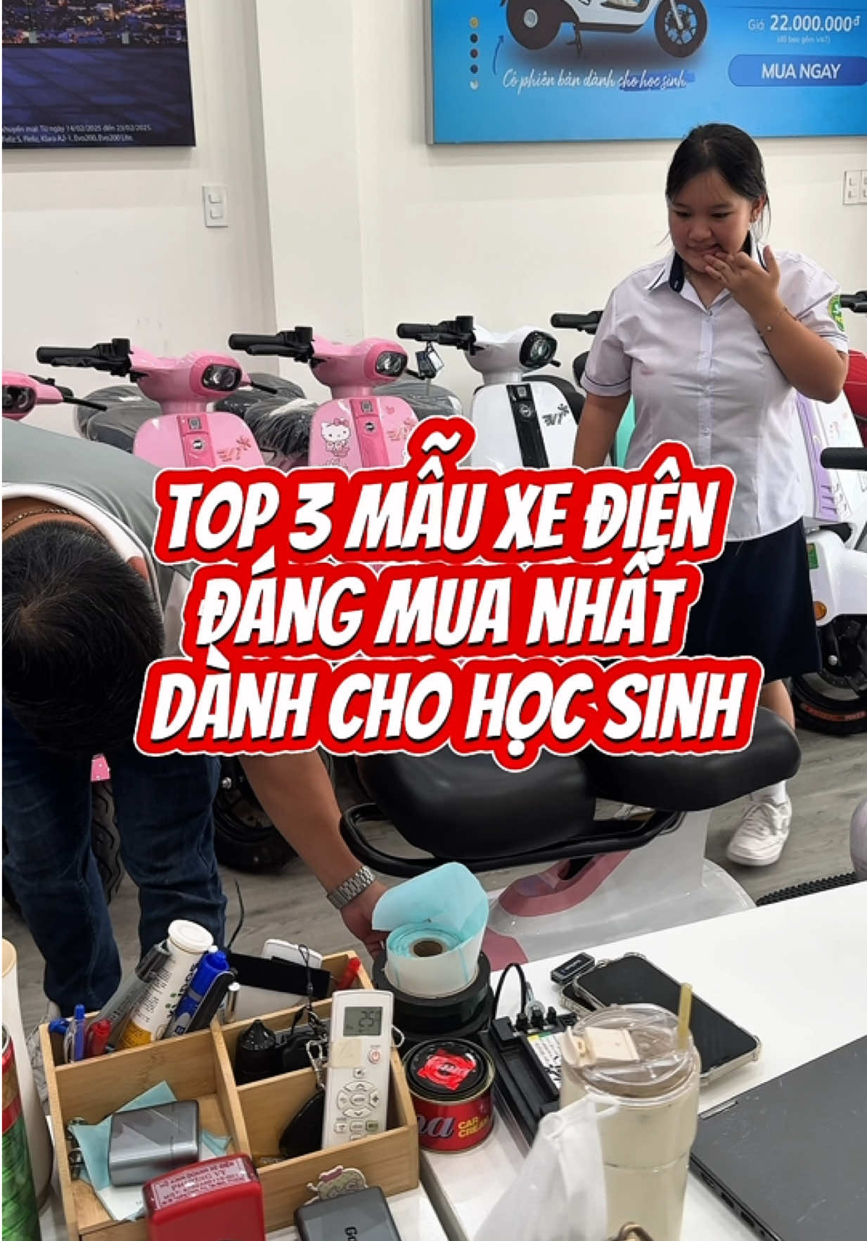 Top 3 mẫu xe điện đáng mua nhất dành cho học sinh nè mấy bạn học sinh ơiii #xediencute #xedienkute #xedapdientragop #xedienhottrend #xedapdiengiatot  @Khoa Xe Điện Cutiee @Trân Xe điện Cute - Trả Góp Xe @Phương Vy Xe Điện Cutiee @Tus Xe Điện Cutie @Xe Điện Cutiee @Lâm Xe Điện Cutiee @Minh Xe Điện VF 🛵🛴 @Minh Xediencute - Bán Trả Góp @Xe điện Cutiee Say Hi @Đin xe điện cute @minh.banxediensi 