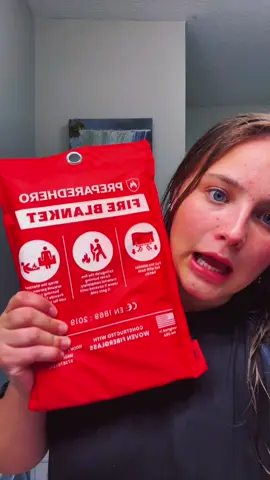 life can be so unpredictable and if 25 dollars can help me prevent things, i’m in! #fireblanket #safety #musthave #giftideas #firesafety
