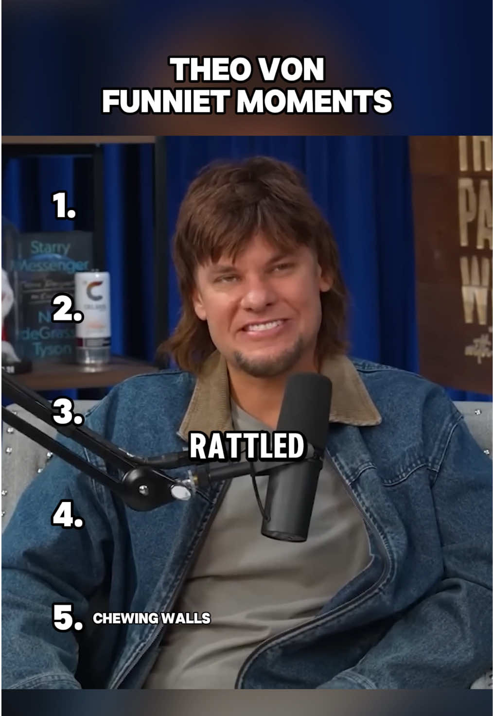 Theo Von Funniest Moments 😂 #theovon #joerogan #podcast #comedian #fyp 