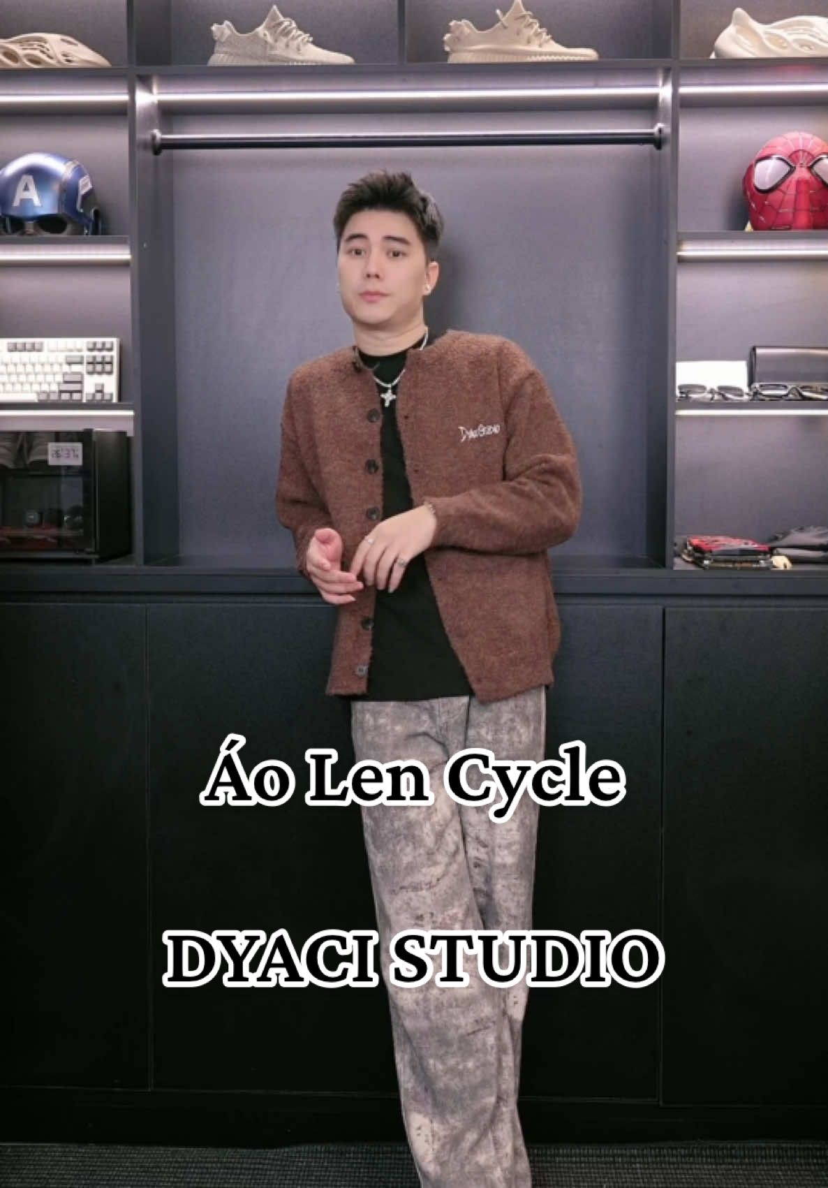 Hết nước chấm với e áo len vibe nhẹ nhàng của mùa thu #alexdealer #dyaci #len #muathu 