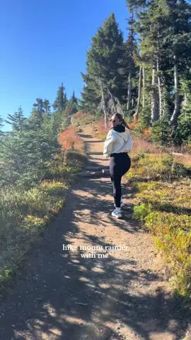Mt. Rainier in October 🍁🌲🍂
