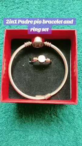 Religion Catholicism San Benito Rosary Bracelet Ring Set Women Stainless Steel Open Cuff Bracelet Christian Jewellery Gift... #2in1bracelet #rosarybracelets #sanbenitorosary #buyhere👇👇🛒🛒 