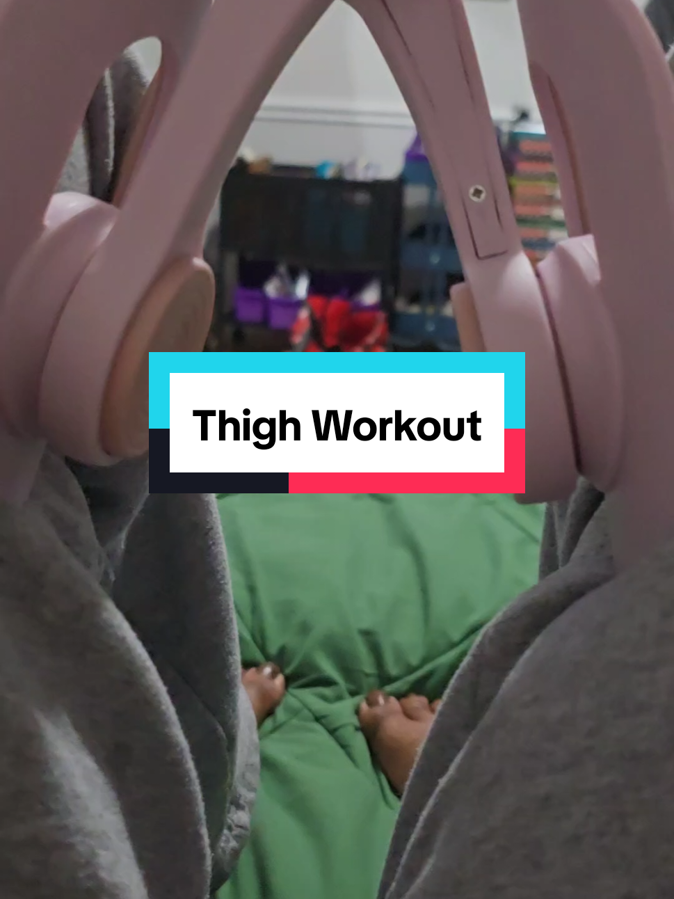 Works wonders on my thighs 🔥😊 Every woman needs this!   #thighworkout #workoutmotivation #momreels #workoutwithhusband #fyp 