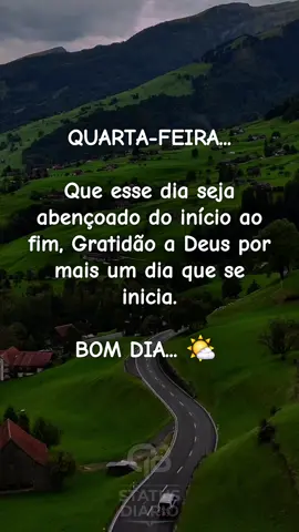 #bomdia #quartafeira 