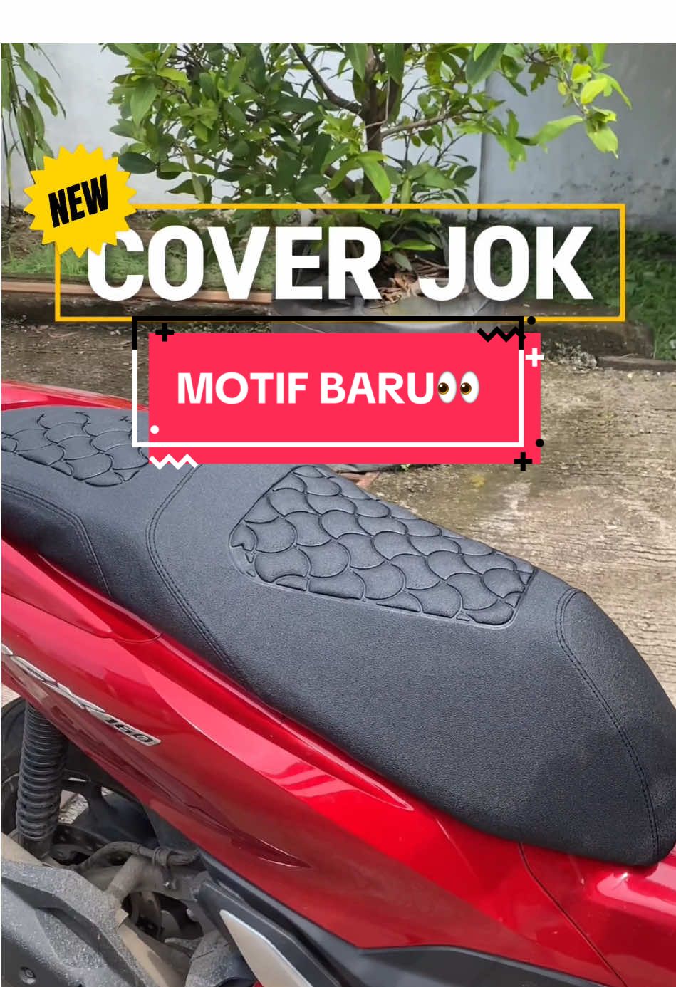 Cover Jok motif pasir baru guys yuk di cek 🤩 #sarungjok #antiair #modifikasimotor #fyp #newbrand 