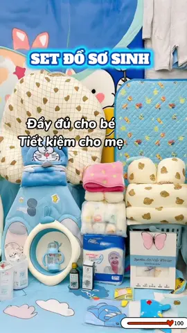 Combo trọn gói quần áo phụ kiện cho bé sơ sinh #mevabe #video #xuhuong #xuhuongtiktok #videoviral 