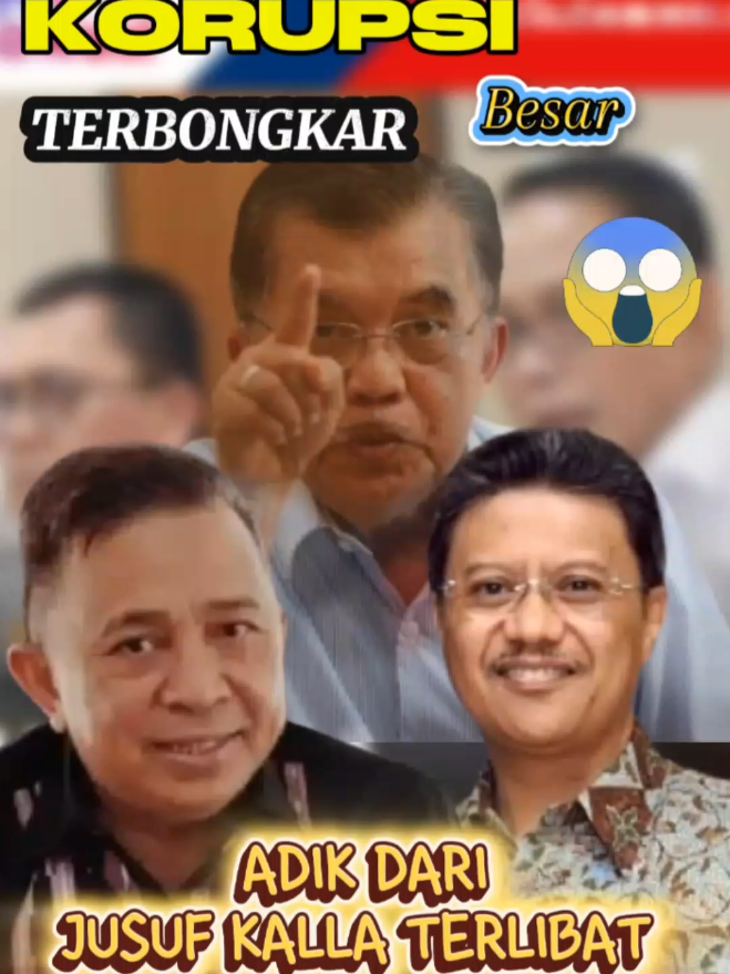 Adik Jusuf Kalla Jadi Tersangka Korupsi Rp1,3 Triliun! PLTU Kalbar Mangkrak Sejak 2016! Kasus korupsi proyek PLTU 1 Kalbar menyeret nama besar Halim Kalla dan mantan Dirut PLN. Proyek mangkrak, uang rakyat lenyap, dan keadilan kembali diuji. Akankah hukum benar-benar tegak kali ini? #Korupsi #jusufkalla #PLTU  #BeritaTerkini #Indonesia 