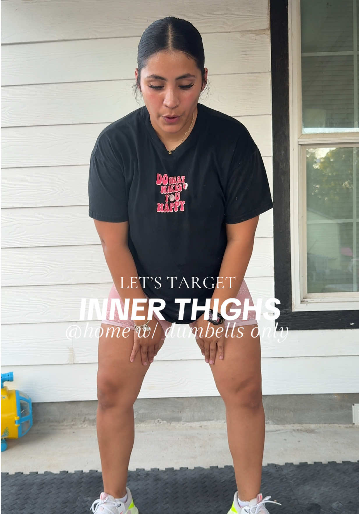 Another highly requested video..  Inner thigh fat? Yeaahhhh it’s there. But we can tone, strengthen and feel amazing right from home! 👍🏼 these workouts alone won’t do a miracle. Unfortunately we can not pick a spot on our bodies to reduce fat in JUST that area. But overall focus on staying hydrated, eating healthy, & getting enough sleep 🙌🏼 #innerthighs #Fitness #workout #MomsofTikTok #gymshark 