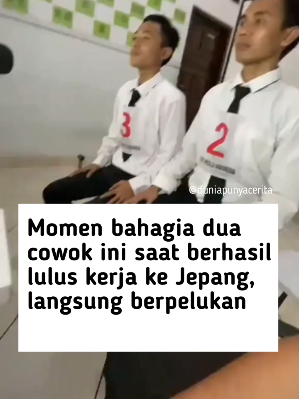 Bahagianya kerasa sampe sini🥹🤍 🎬/lpk.aska.majalengka